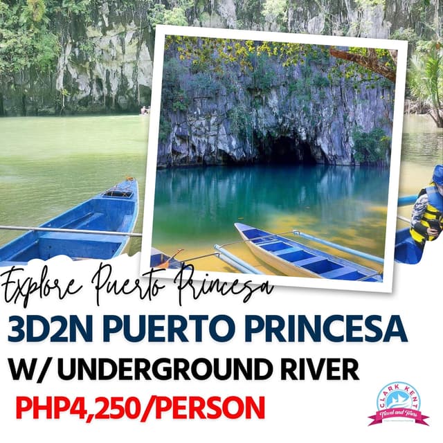 3 days 2 nights Puerto Princesa w/ Underground River Tour